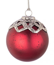 Lot de 4 sphères Vt Elegantia Rouge Op C