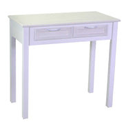 Meuble console Liverpool 2 grands tiroirs cm80x40h74