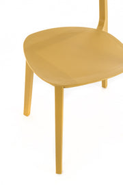 Sedia en polypropylène potentille, 48 x 52 x 77,5h cm