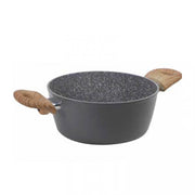 Pot avec poignées en bois 24 cm - Casa Collection