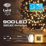 Catena lineare 900 LED TRADITIONNEL 36,5m en bobine