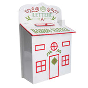 Boîte aux lettres en métal blanc nbd-9059 cm25,5x12h36
