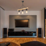 Suspension Lagun ASZ1236 rustique industriel à 3 lumières