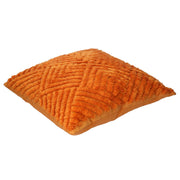 Coussin en tissu orange cm40x40h12