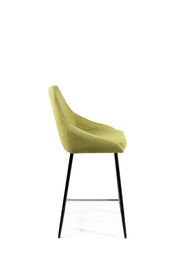 Lot de 2 tabourets en tissu 46cm x 49cm H. 97cm