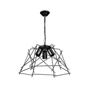 Suspension Tena MDL3854 en métal noir asymétrique