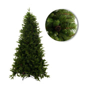 Arbre du sinaï vert avec des pommes de pin cmø84h120 avec 746 branches