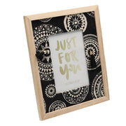 Cadre photo de table en bois maori rectangulaire cm24x2h29