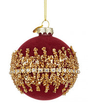 Sphère Vt Luxe Rouge Foncé D80