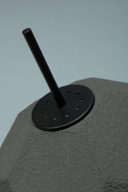 Lampadaire abat-jour en carton recyclé noir D34xD34x160h cm