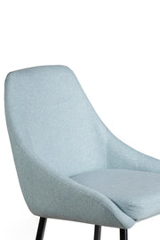 Lot de 2 tabourets en tissu 46cm x 49cm H. 97cm