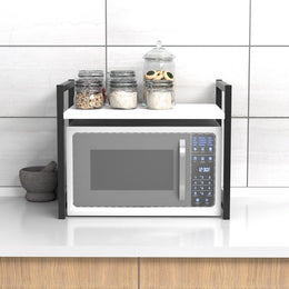 Étagère Polyvalente à Un Étage Blanc 53x35x41h CM