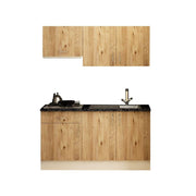 Cuisine Isernia 160 chêne avec électroménagers