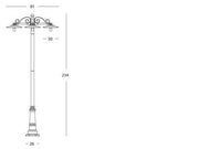 Suspension en aluminium peint et émaillé blanc, adaptée aux ampoules à économie d'énergie