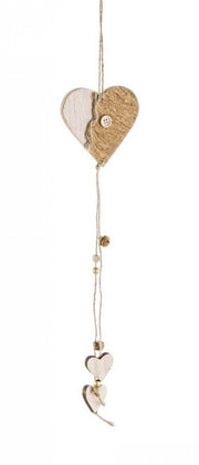 Corde Korky en forme de cœur, 12x53cm