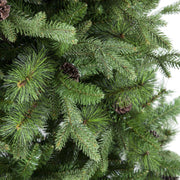 Arbre sinaï vert avec pommes de pin cmø117h180 avec 1750 branches