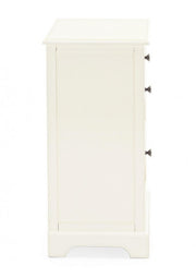 Commode en bois à trois tiroirs Bianca AMABEL 40x32x h70 cm