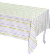 Nappe rectangulaire vert Londres 140x240 cm