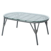 Salon 4 places Evora de couleur grise