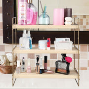 Etagère Hobby 3 étagères 40x13x40 bronze ASZ1572