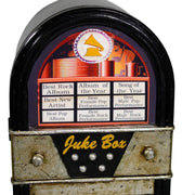 Juke box 1 porte noir cm 30x 23 x 88 h