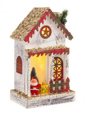 4x Maison Bois 72444 Blanc C