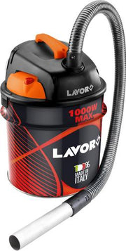 Lavor Ashley 901 - Aspirateur à cendres silencieux de 18 litres pour aspirer les cendres des cheminées et des poêles avec une puissance de 1000W.