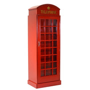 H180 cm Cabinet à téléphonie rouge