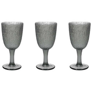 Set 3 Gobelets 250 Cc Verre Gris DAVOR LINE