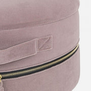 Lot de deux poufs roses avec ouverture