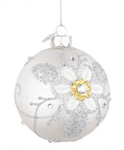 Suspension 12x Sphère Vt Floret Blanc D80