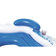 Bestway Floating Island Donut gonflable pour 3 personnes 43111 de la piscine de la mer