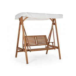 Chaise à bascule 2 places 185x112x188h cm