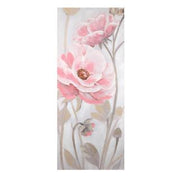 Image imprimée fleurs roses rectangulaires cm55x135x3