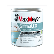 Émail satiné à base d'eau noir 750 ml