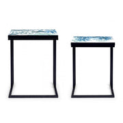 Set de deux tables basses d'ameublement bizzotto