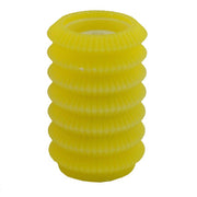 Lanterne bougie led fontaine jaune cmø13,5h20