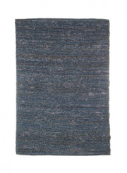 Tapis classique en iuta bleu zanzibar 140x200 cm
