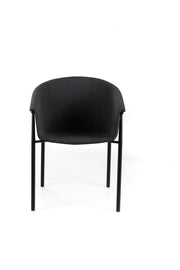 Lot de 2 chaises en tissu 58cm x 56cm x 79cm