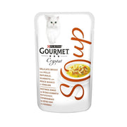 Soupe de Cristaux Gourmande au Poulet, Poisson Blanc et Légumes Purina 40 grammes