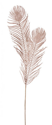 12x Feuille D'Or Pailletée H85