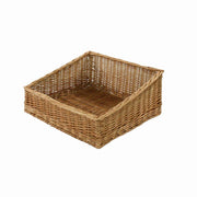 Panier de présentation moyen en osier cm45x45h21-12