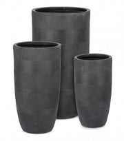 Set3 Vase Rigo à Anthracite Haut