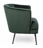 Fauteuil vert de style design