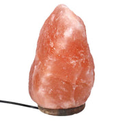 Lampe à sel base bois 6-9kg avec connexion cmø20h25