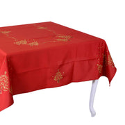 Nappe style 15 rouge cm140x320