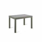 Table extensible avec plateau en verre trempé gris 120/175/230/290/350x75h cm