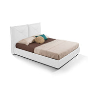 Lit double conteneur Armonia blanc