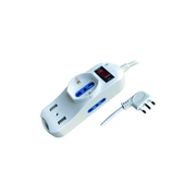 Multiprises 5 Prises Avec Schuko+Interrupteur Bypass+Usb Sp.90° 10A