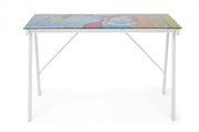 Young Cartoon bureau plateau en verre 113x58 cm